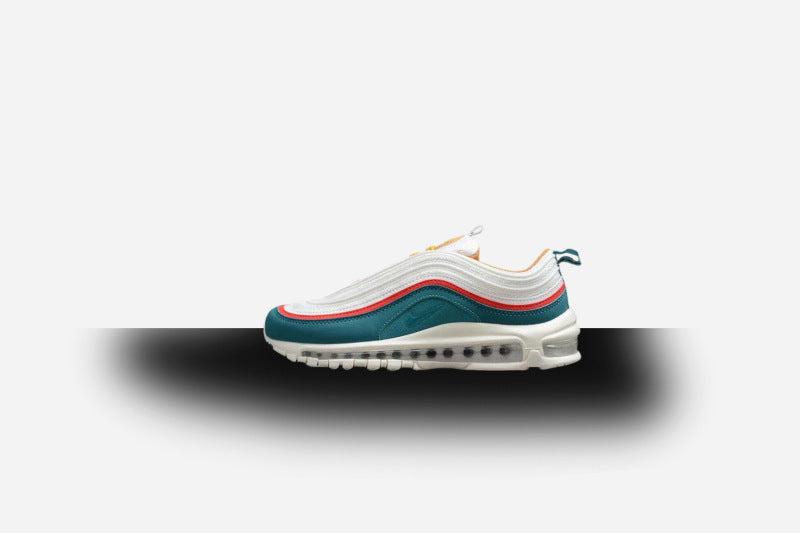 Air Max 97 TK By White/Green/Red-Gold