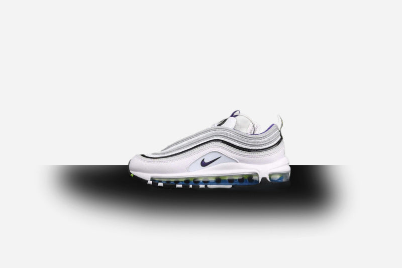 Air Max 97 X Kaomoji White/Black/Signal Blue-Court Purple