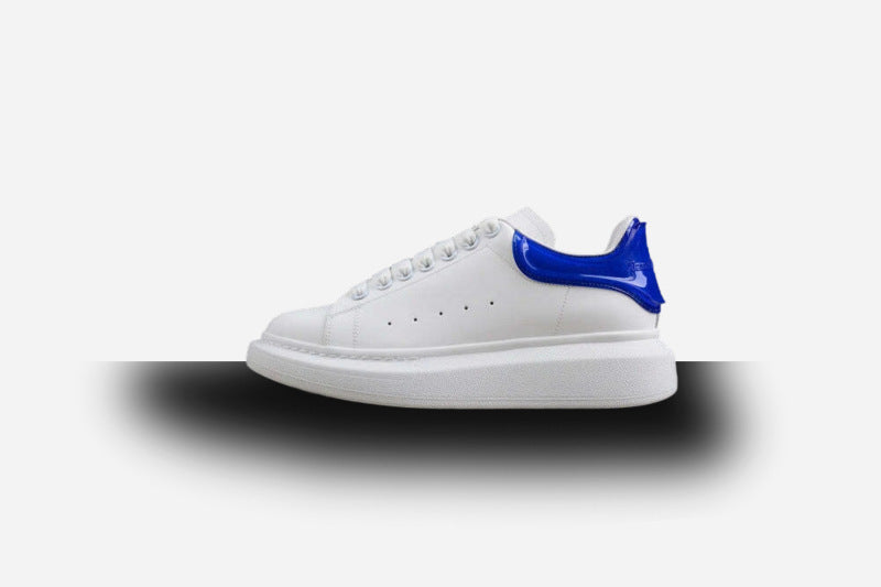 Alexander McQueen Oversized White-Gloss Blue