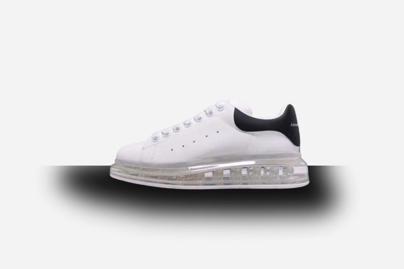 Alexander McQueen Sole Clear White-Black