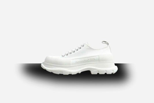 Alexander McQueen Tread Slick Low Lace Up White