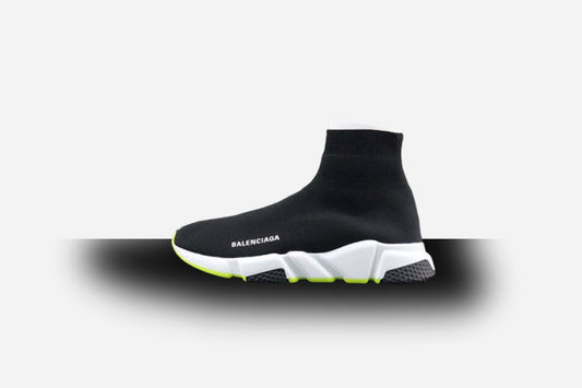 Balenciaga Speed 2.0 Black-White-Neon Green