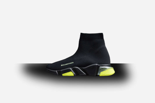 Balenciaga Speed Knit Black/Green-Clear