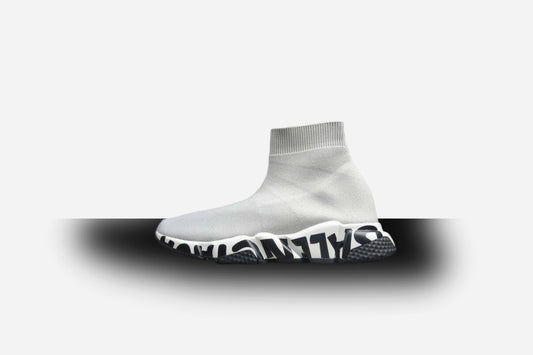 Balenciaga Speed Light Grey/White Black