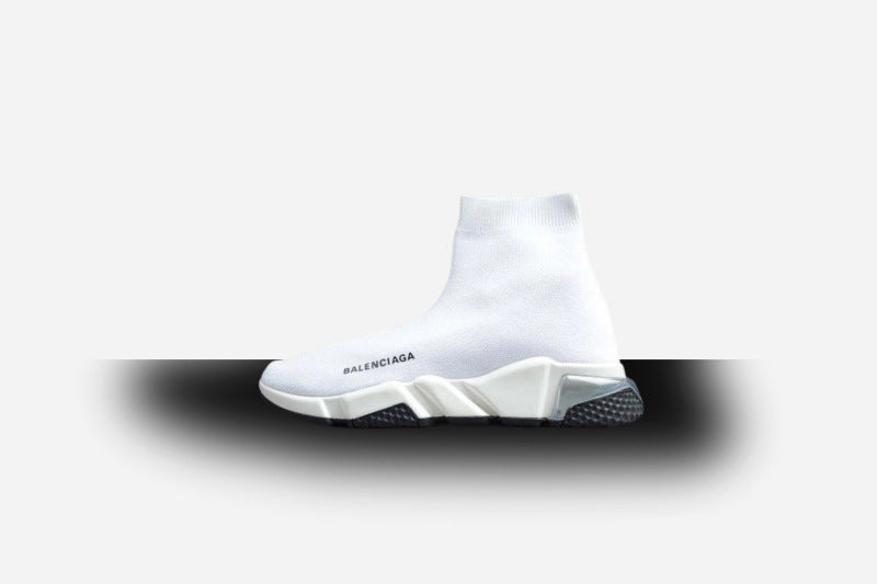 Balenciaga Speed White/Black-Clear
