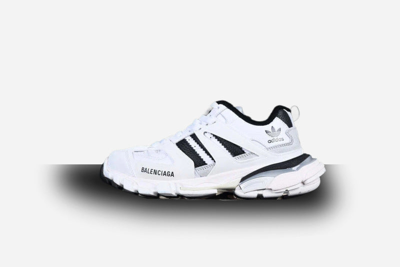 Balenciaga Track X Adidas White Black