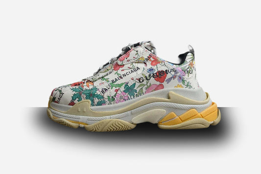 Balenciaga Triple S X Gucci 'The Hacker Project' Flora Print