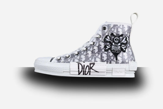 Dior And Shawn B23 High Top Bee Embroidery