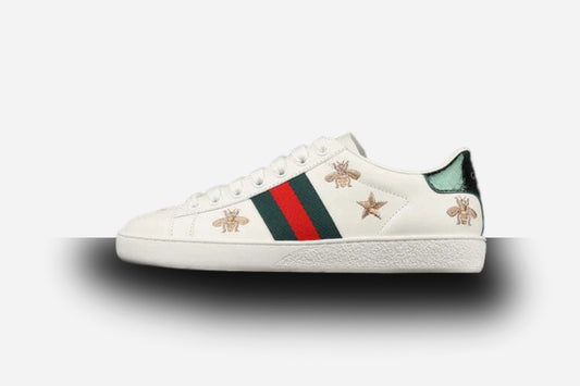 Gucci Ace 'Bees and Stars' White Green