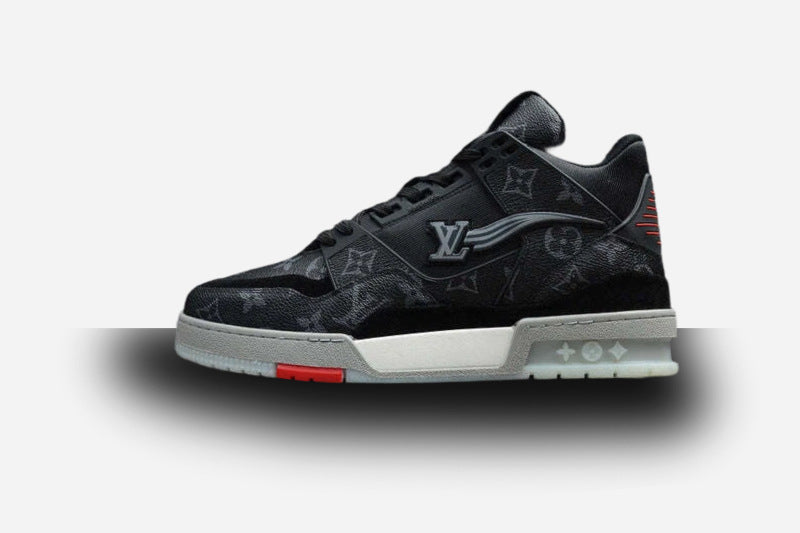 Louis Vuitton Mid Eclipse Black Red Grey