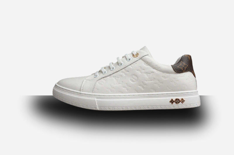 Louis Vuitton Time Monogram Leather White