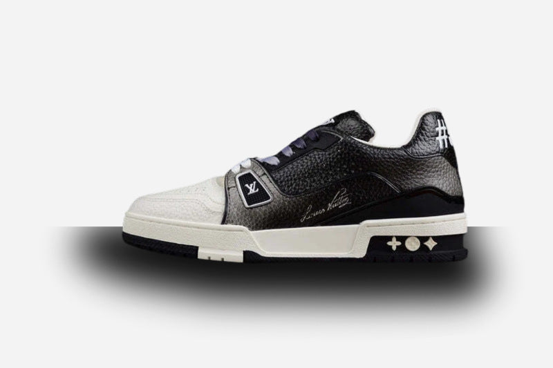 Louis Vuitton Trainer Fade Black White