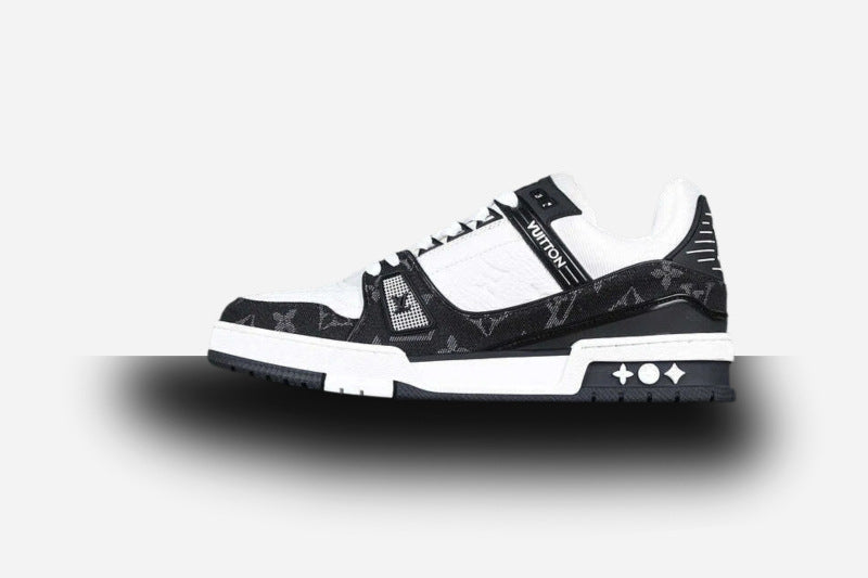 Louis Vuitton Trainer Monogram Denim Black-White