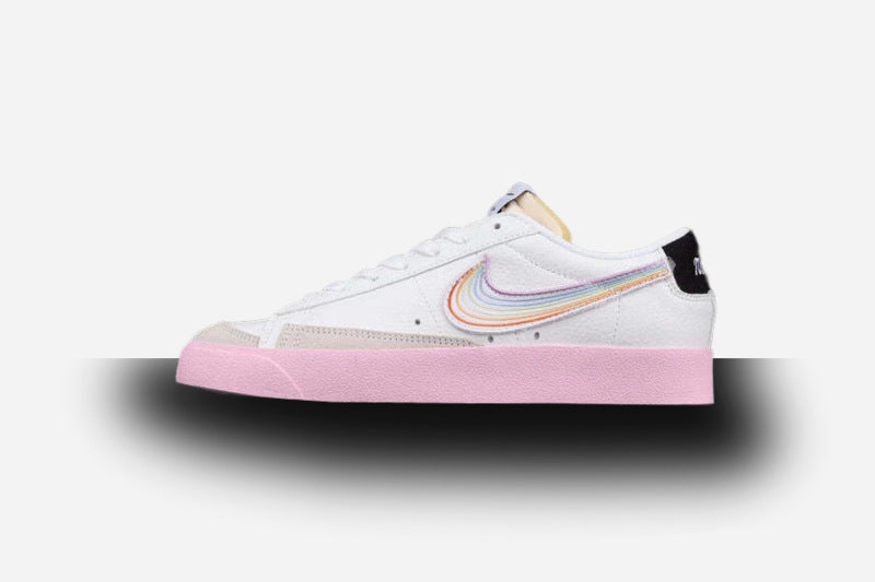 NK Blazer Low 77 Vintage BE TRUE White/Pink/Multi-Color