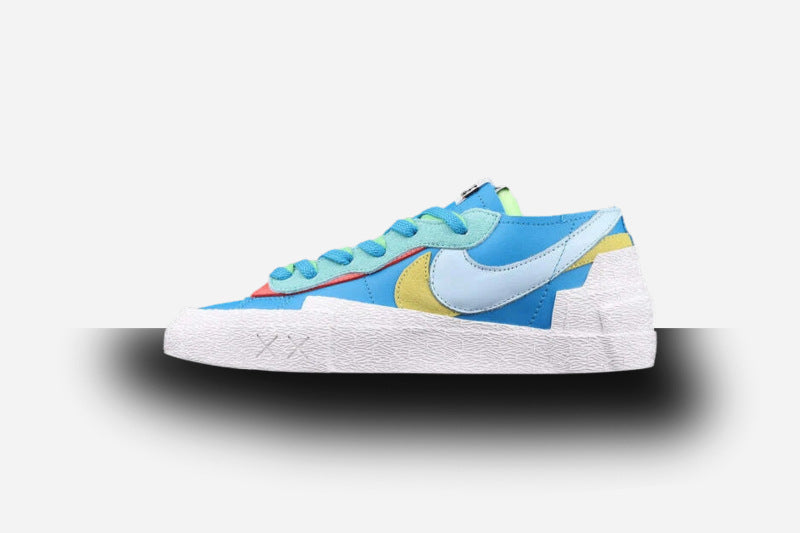 NK Blazer Low Sacai X Kaws X Blazer Blue/White/Multi Color