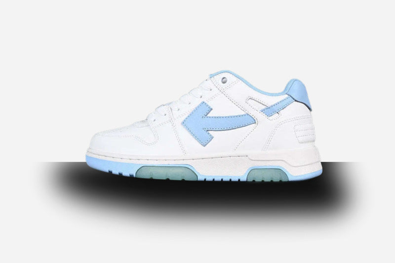 Off-White Out Of Office OOO Low Tops White Light Blue 2023