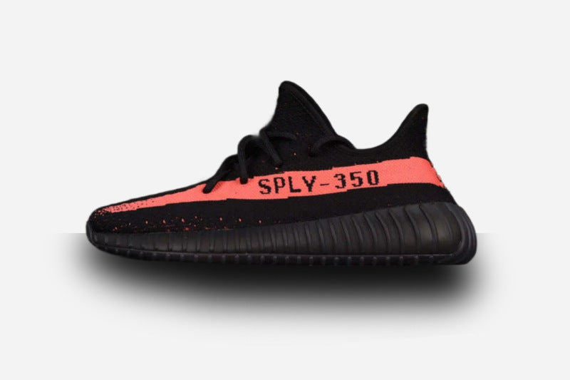 Adidas Yeezy Boost 350 Core Black-Red