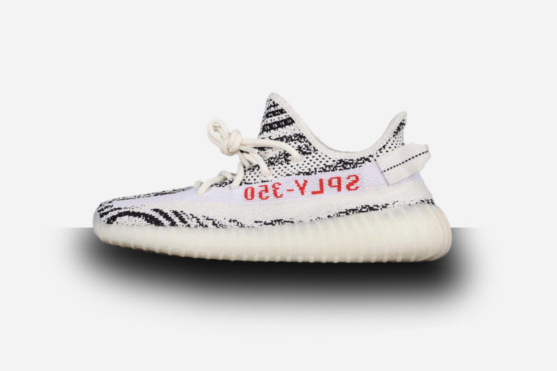 Adidas Yeezy Boost 350 V2 Zebra White/Core Black-Red