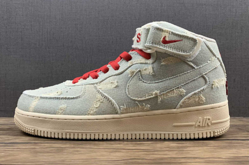 Air Force One High X Levi's Blue Jeans