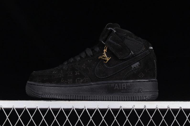Air Force One High X Louis Vuitton Black-Gold