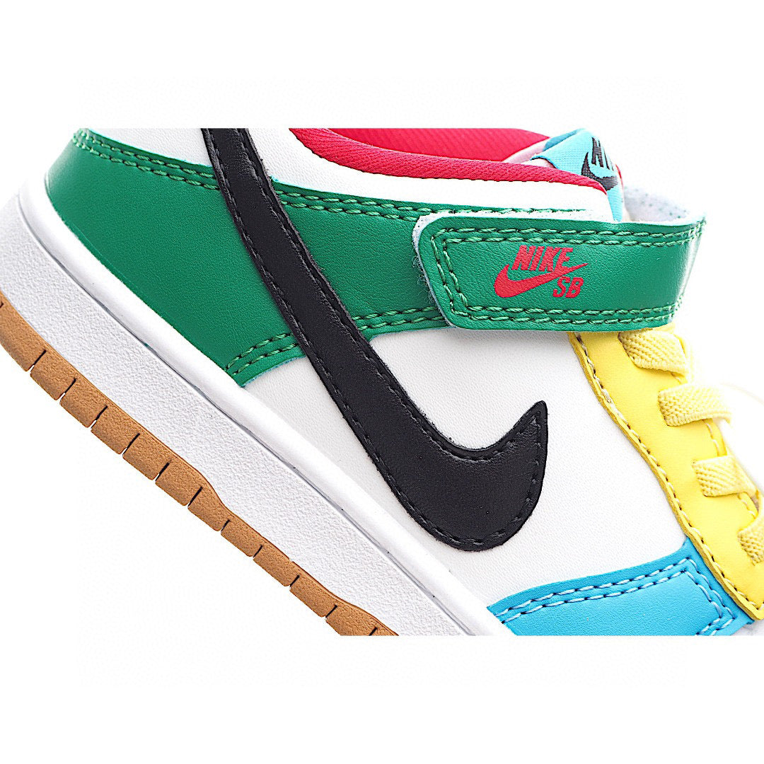 Kids Nike Dunk Low Free 99 White GS