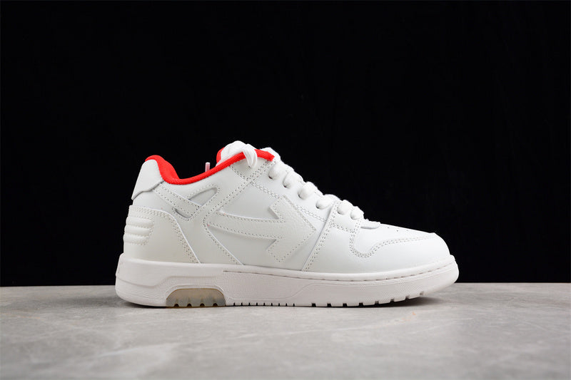 Off-White Out Of Office OOO For Walking White White Red FW21