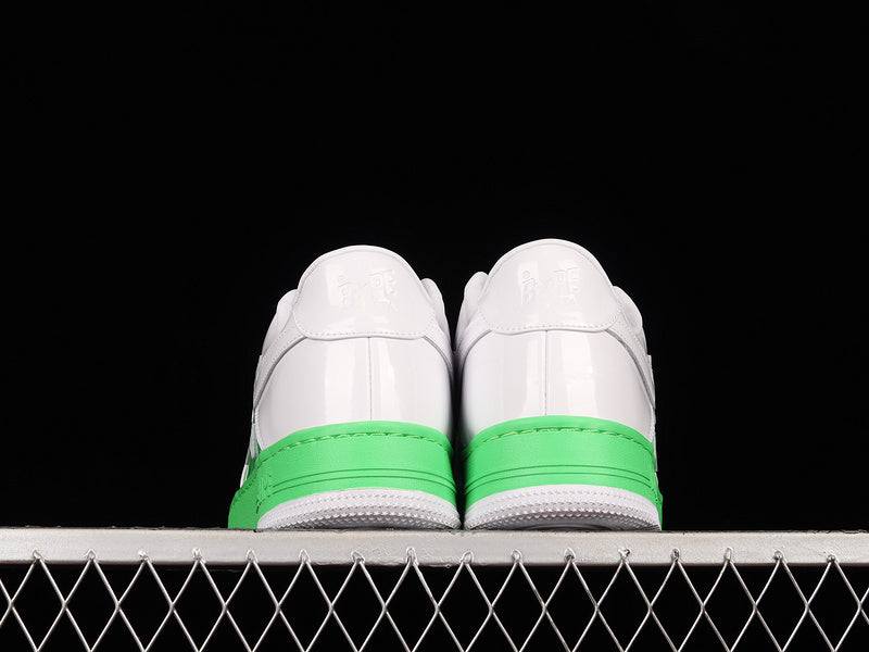 BAPE Bapesta 'White Green'