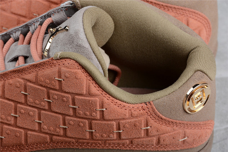 Air Jordan Retro 13 Low X Clot NRG Terracotta/Sepia Stone-Canteen