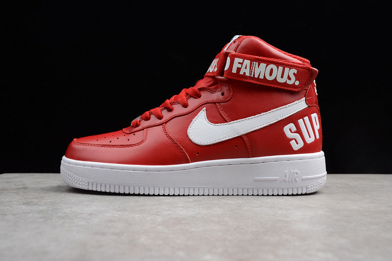 Air Force One High X Supreme SP Varsity Red/White
