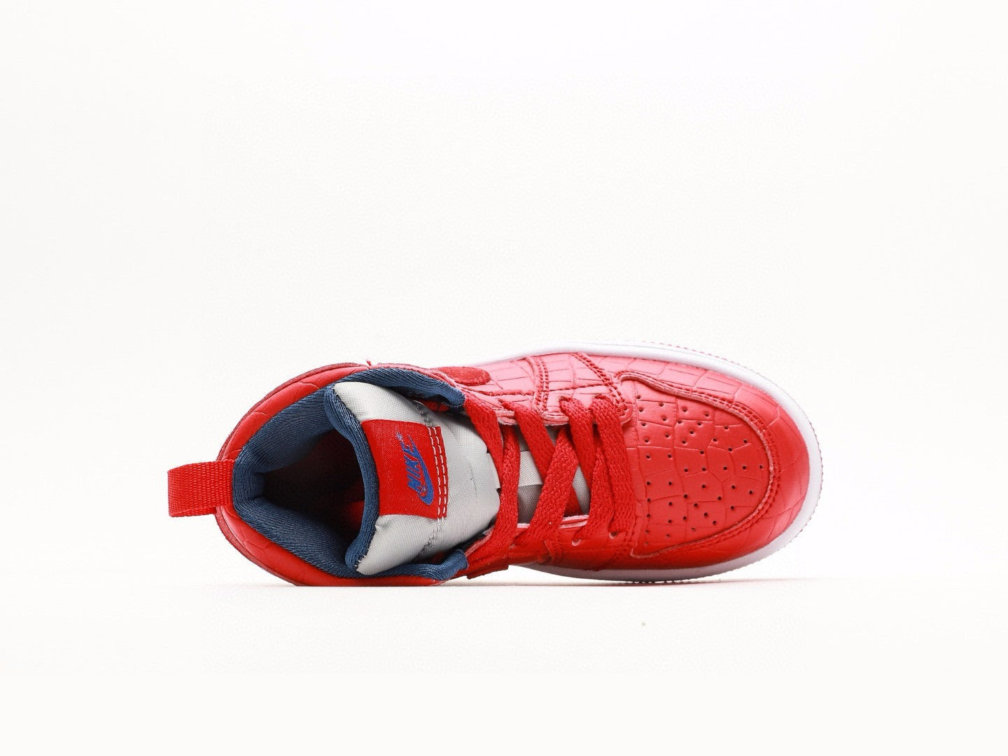Kids Air Jordan 1 High 'Snake Skin Red'
