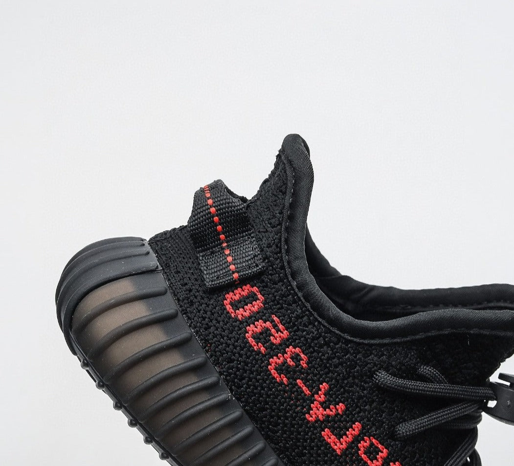 Kids Adidas Yeezy Boost 350 V2 'Bred Red' 2020