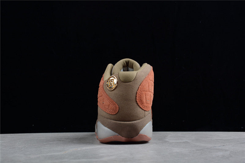 Air Jordan Retro 13 Low X Clot NRG Terracotta/Sepia Stone-Canteen