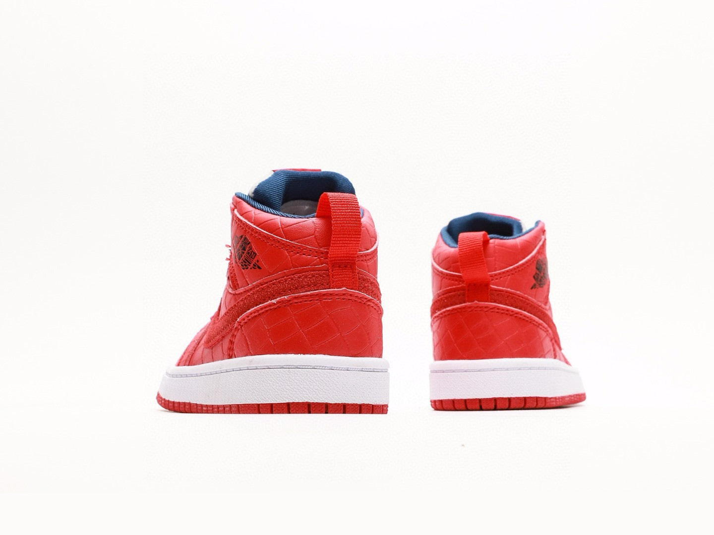 Kids Air Jordan 1 High 'Snake Skin Red'