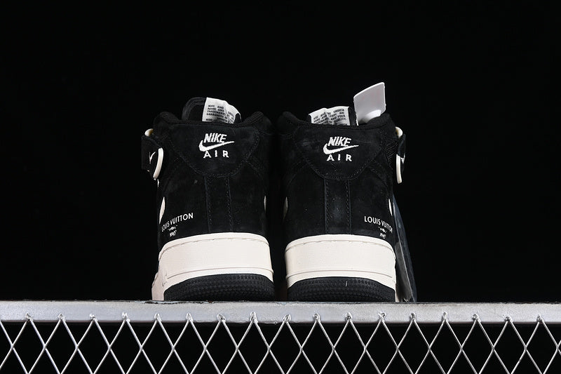 Air Force One High X Louis Vuitton Black-White