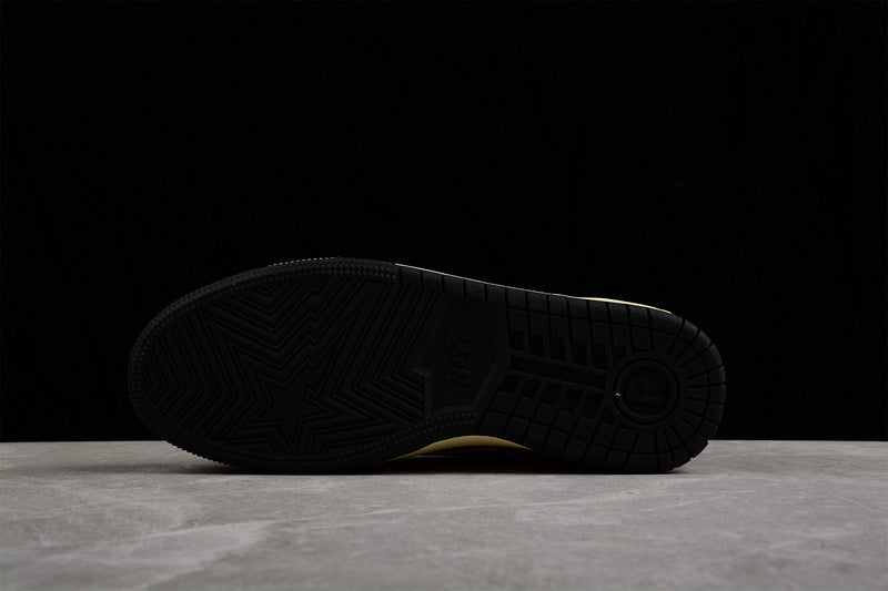 BATHING APE® Sk8 Sta 'Black Yellow'