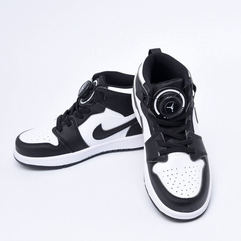 Kids Air Jordan 1 High 'Black White'