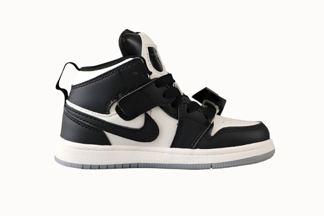 Kids Air Jordan 1 High 'Panda Black White'