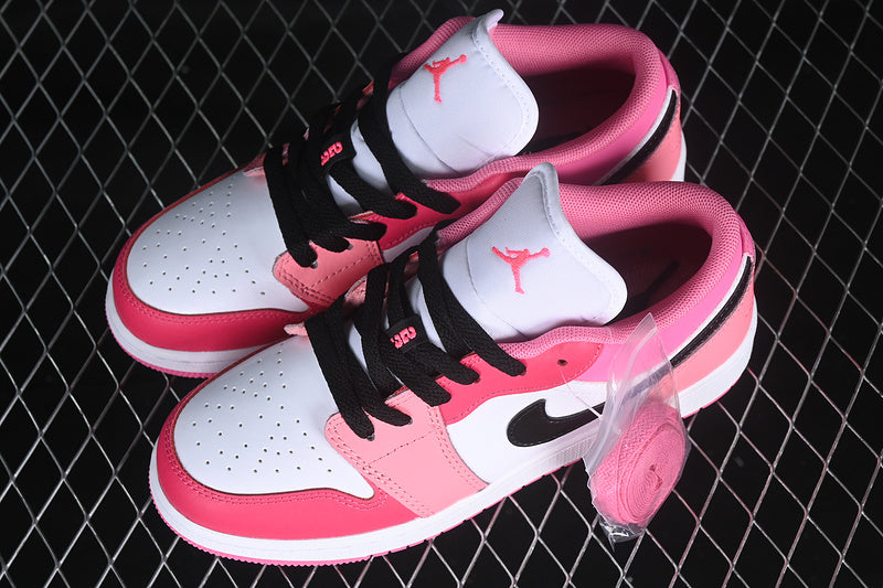 Air Jordan Retro 1 Low Pink/Ice Pink/White-Black