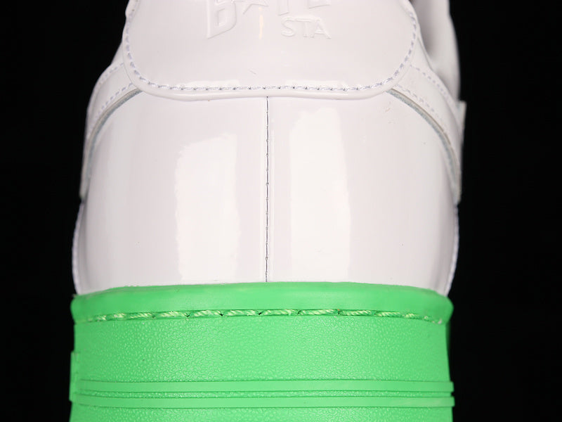 BAPE Bapesta 'White Green'