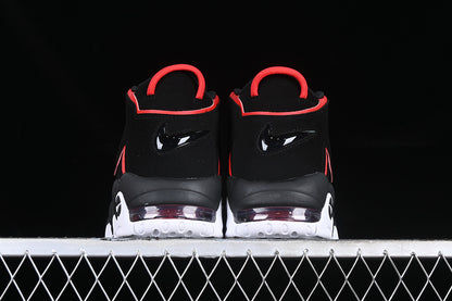 Air More Uptempo 96 Red Toe Black/University Red-White