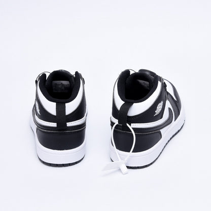 Kids Air Jordan 1 High  'Black White'