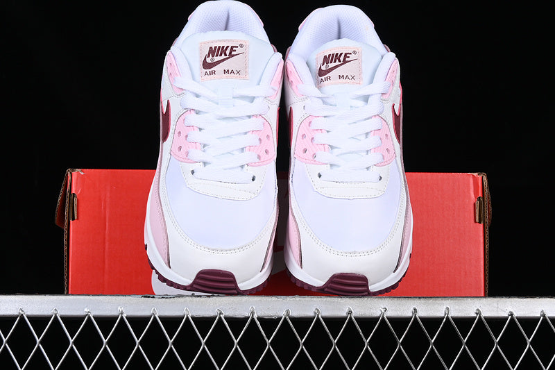 Air Max 90 White/Pink-Red
