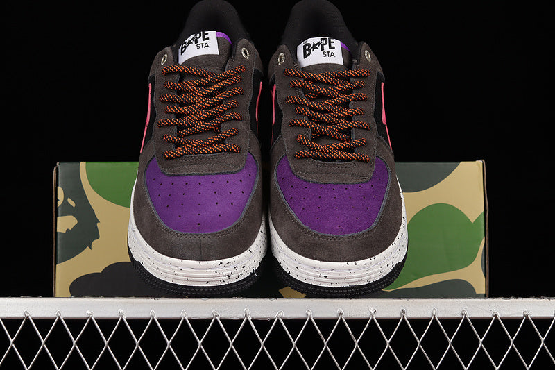BAPE Bapesta #2 'Black-Pink'