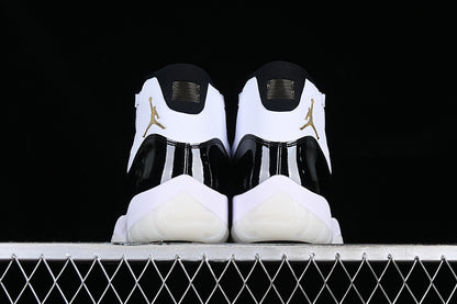 Air Jordan Retro 11 DMP Black/White-Gold