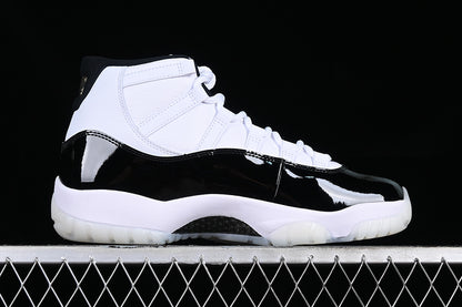 Air Jordan Retro 11 DMP Black/White-Gold