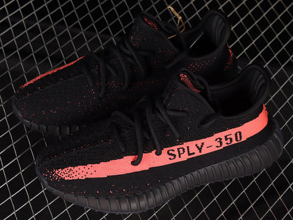 Adidas Yeezy Boost 350 Core Black-Red