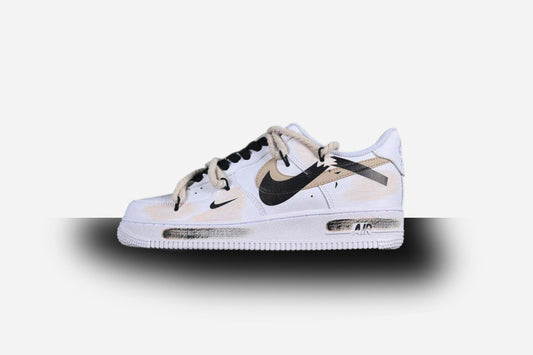 Air Force One Low 07 White/Black-Brown