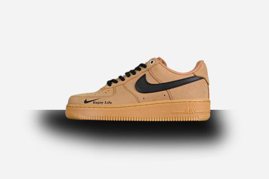 Air Force One Low Black/Wheat