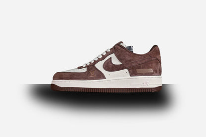 Air Force One Low X Louis Vuitton White-Brown