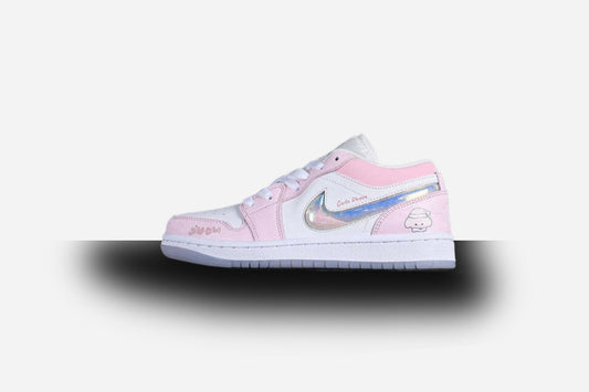 Air Jordan Retro 1 Low SE Summit White/Ice Blue/Pink
